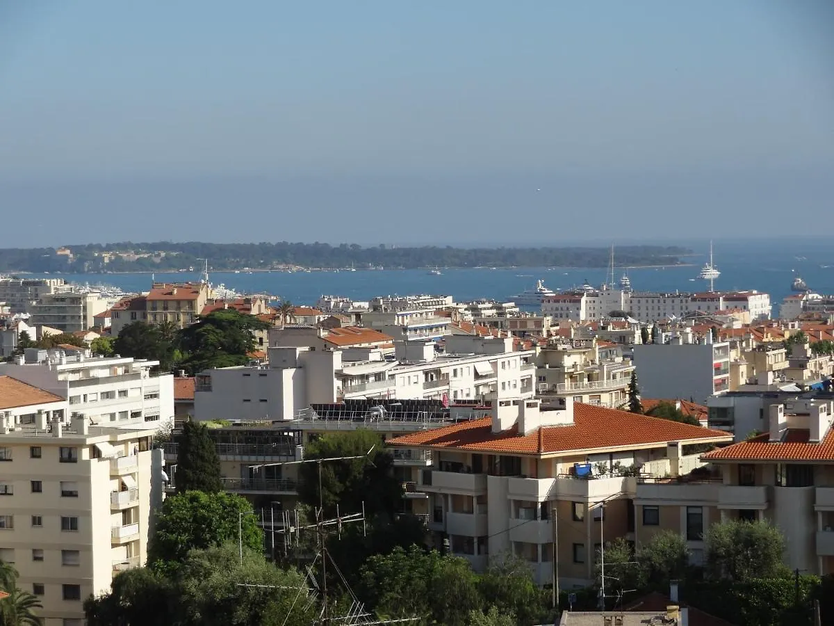 Cannes Vue Mer Parking Climatisation Chambre Separee 0*,  Francie